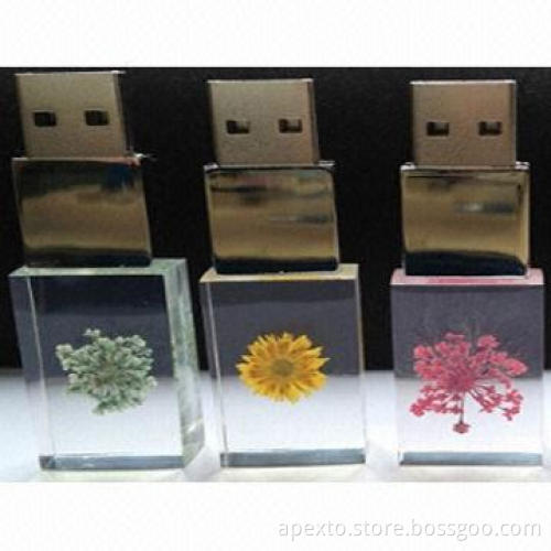 USB Flash Drives with 16GB storage capacity, color inside engraving